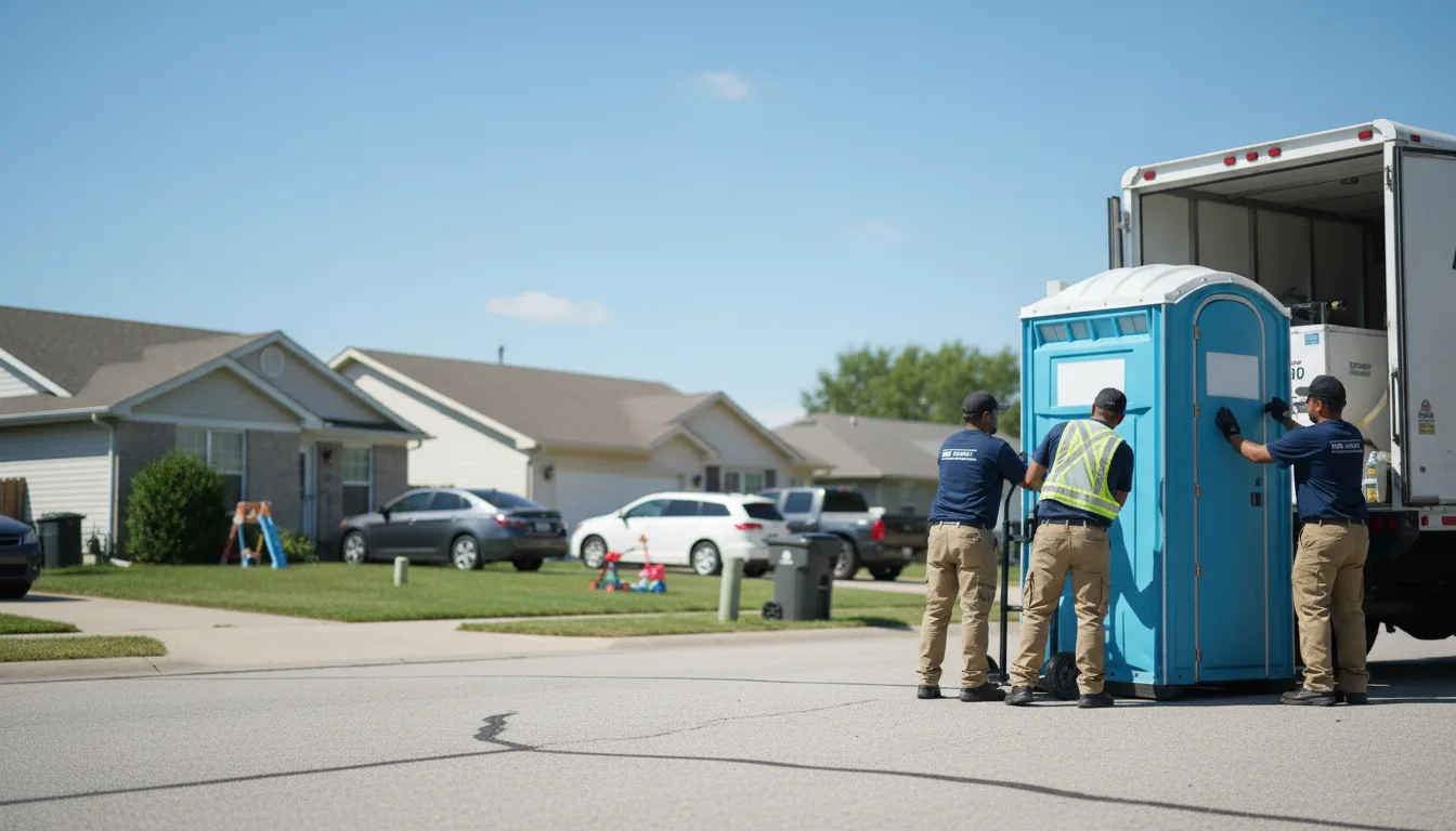 Standard Porta Potty Rentals in Quincy, MI near me